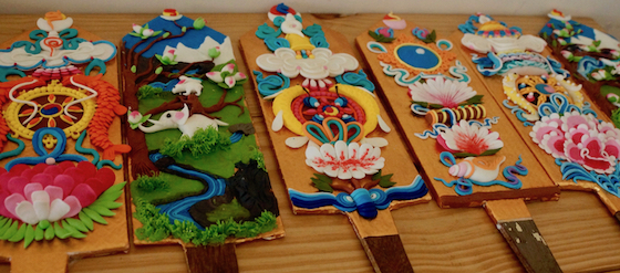 Tibetan Butter sculpture, Tibetan sacred arts, Tibetan ritual arts