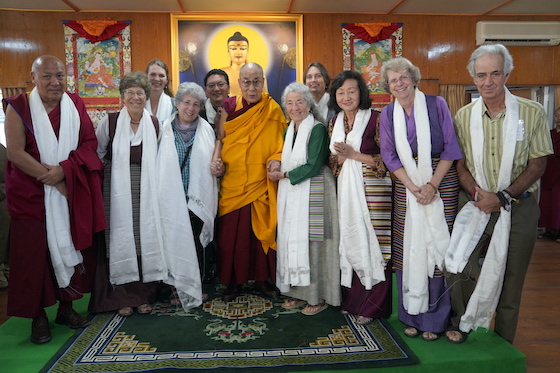 Tibetan Nuns Project board of directors in 2017