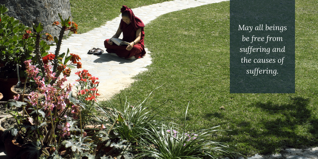 May all beings be free from suffering, prayer