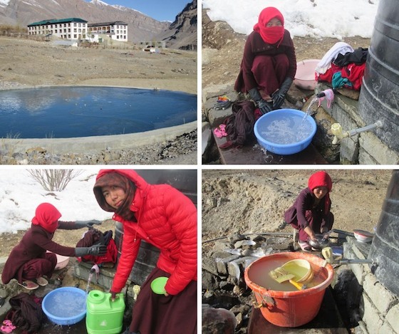 Winter at Sherab Choeling Nunnery