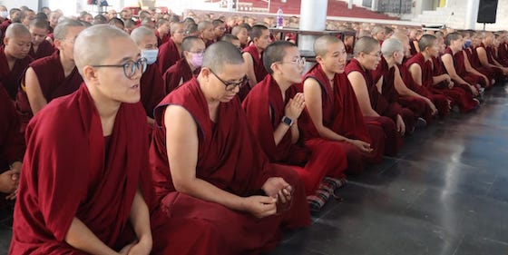 Tibetan Buddhist nuns