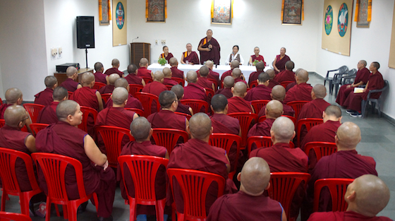 good luck messages to nuns, Geshema, Geshema exams, Tibetan Buddhist nun, Tibetan Buddhism, Tibetan Nuns Project