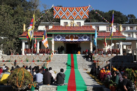 inauguration of Shugsep Nunnery in 2010, 10th anniversary of Shugsep