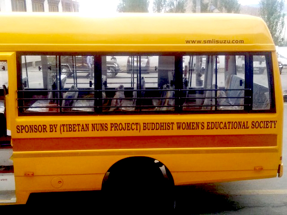 Dorjee Zong school bus