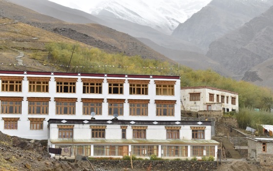 new school at Dorjee Zong Nunnery in Zanskar