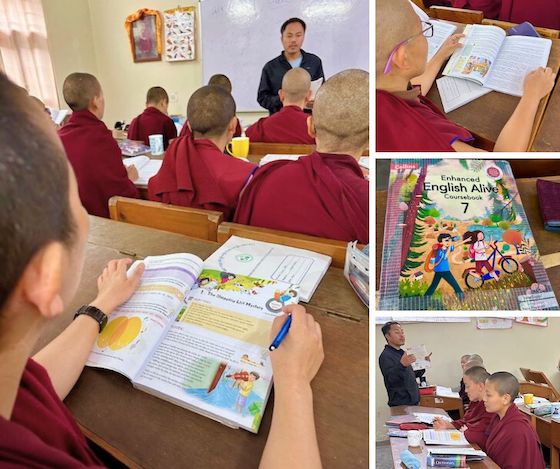 new textbooks for Tibetan Buddhist nuns
