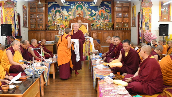 nuns take on leadership at Dolma Ling Nunnery
