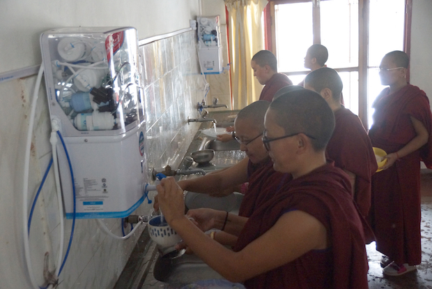 clean water project, Tibetan nuns, Dolma Ling