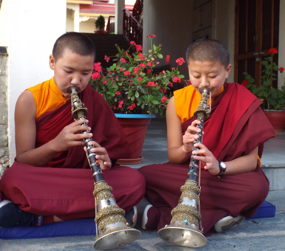 photo from the Tibetan Nuns Project 2020 calendar