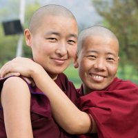 two Tibetan Buddhist nuns, Tibetan Nuns Project, sponsorship, sponsor, sponsor a nun